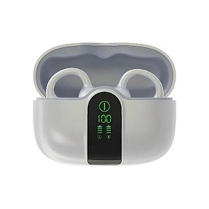 Fone de Ouvido Sem Fio Blackview Airbuds 15 com Carregador - Branco Gelado