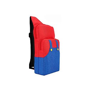 Bolsa Nintendo Switch Mario Edição Limitada Vermelho Azul