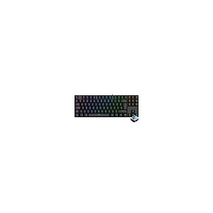 Teclado Gamer Mecânico Satellite GK-51 USB / RGB / Inglês - Preto