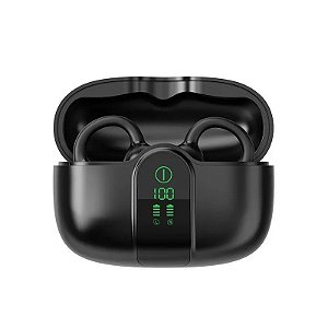 Fone de Ouvido Sem Fio Bluetooth Blackview Airbuds 15 com Cancelamento de Ruído - Preto Sombra