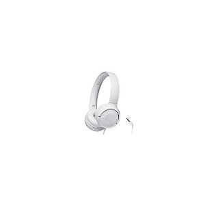 Fone de Ouvido JBL Tune T500 Pure Bass com Fio - Branco