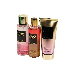 Kit Body Splash Dear Body Sweet Wish - Feminino - 250ML + 236ML + 200ML