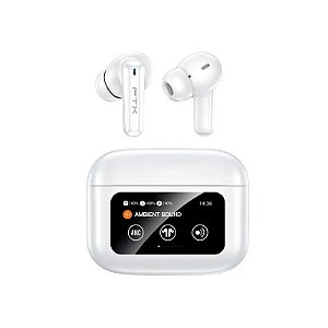 Fone de Ouvido Sem Fio FTX E56L-WH Bluetooth - Branco