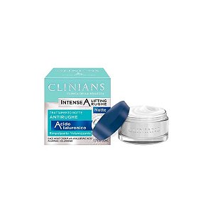 Creme Antirrugas Facial Clinians Intense A Lifting Rughe Noite - Tratamento Noturno Antirrugas - 50ML