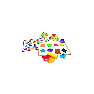 Massa de Modelar Hasbro Play-Doh B3404 Cores e Formas