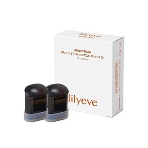 Cartucho de Óleo Capilar Lilyeve para Escova Massageadora Lilyeve Grow:Turn Brush - 2 Unidades