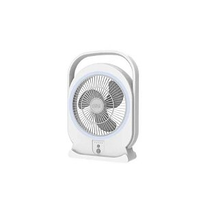 Ventilador de Mesa Winningstar ST-4064 20cm (8") 6W Recarregável USB-C 5 Velocidades Branco