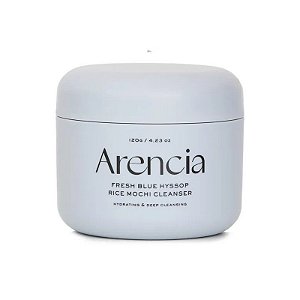 Limpador Facial Arencia Fresh Blue Hyssop Rice Mochi Cleanser de 120 G