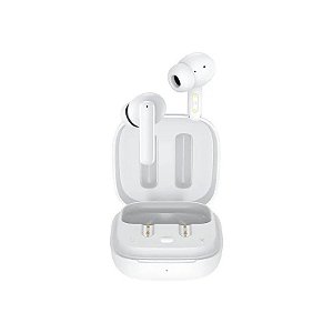 Fone de Ouvido Sem Fio Bluetooth QCY T13 TWS Cancelamento de Ruído Ativo - Branco