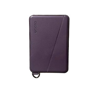 Porta Cartão de Couro Coblue CBS-A22 para Celular - Roxo