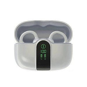 Fone de Ouvido Sem Fio Blackview Airbuds 15 com Estojo - Branco Gelado