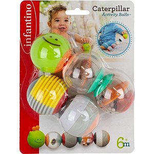 Caterpillar para Atividades com Bolinhas Infantino - 216560