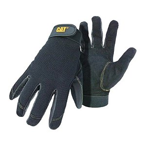 Luvas Caterpillar Premium Leather CAT012201 - Preto