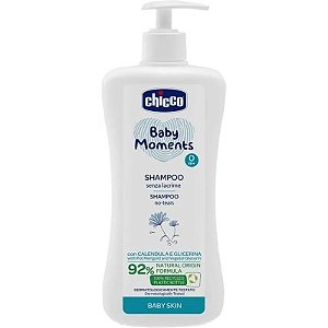 Champô Chicco Sem Lágrimas Baby Moments - 500mL