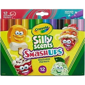 Marcador Crayola Cheiroso Bagunçado - 58-8279 (12 Unidades)