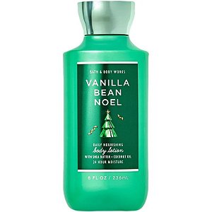 Loção Corporal Bath & Body Works Vanilla Bean Noel - 236mL