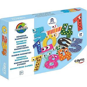 Kit de Números Magnéticos Cayro 60 Peças 875