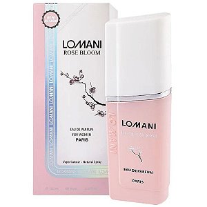 Perfume Lomani Rose Bloom EDP 100ml - Feminino