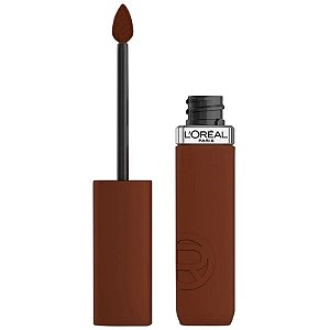 Batom Líquido L'Oréal Laque Resistance 510 Café Parisien - 4ml