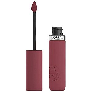 Batom Líquido L'Oréal Laque Resistance 215 Drunk In Rose - 4mL