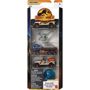 Jogo Total Terrain Adventurers Jurassic World Mattel - HBH81