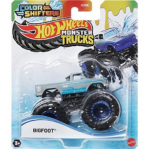 Autito Bigfoot Hot Wheels Color Shifters Monster Trucks Mattel - JCG99