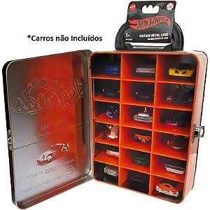 Estojo de Metal Vintage Hot Wheels Intek - HWCC22B