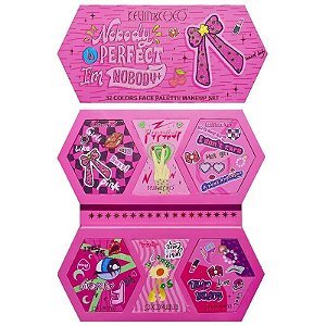 Paleta de Sombras Kevin & Coco Nobody Perfect KC231132 (32 Cores)