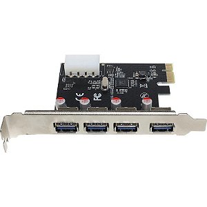 Placa PCI-E com 4 portas USB 3.0
