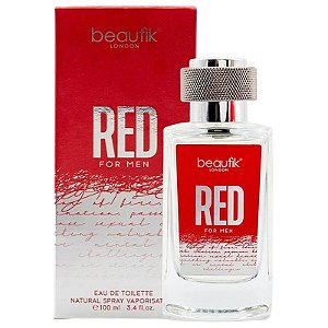 Perfume Beautik Red EDT 100mL - Masculino