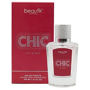 Perfume Beautik Chic EDT 100ml - Feminino