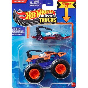 Carro Hot Wheels Monster Trucks Mattel - GRH81-JCG39