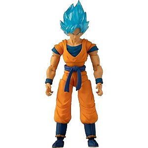 Boneco Goku Super Saiyan Blue Dragon Ball Super Bandai - 36270-36271