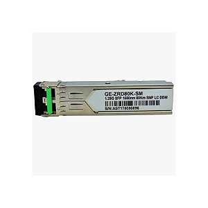 Transceptor SFP F.M 1.25G 80KM LC Duplex DDM TX1550NM GE-ZRD80K-SM