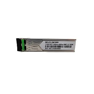 Cabo F. M SFP 1.25G 80KM LC Duplex DDM TX1550NM GE-ZX-SM1550