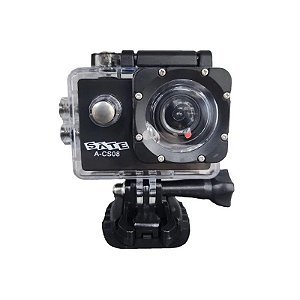 Câmera de Ação Satellite A-CS08 4K - Preto