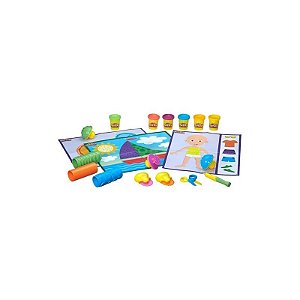 Massa de Modelar Play-Doh Hasbro B3408 Texturas e Ferramentas
