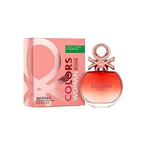 Perfume Feminino Benetton Colors Woman Rose Intenso Edp 80 ML