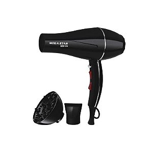 Secador de Cabelo Megastar Ionic SC2822 220V Preto