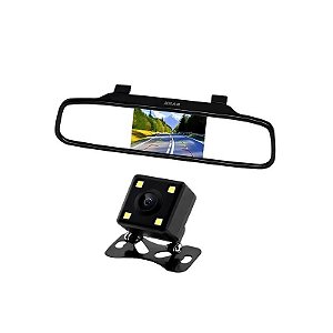 Câmera de Ré Krab KBCRD500 com Tela 4.3" - Preto