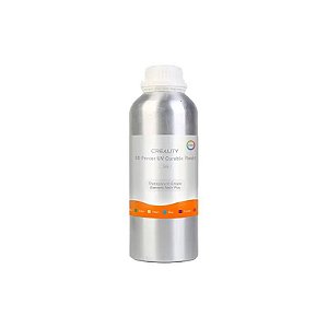 Resina Creality Standard Rígida 500G Plástico para Impressora 3D - Verde Transparente