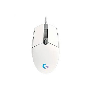 Mouse Logitech G203 RGB Lightsync 910-005794 Branco