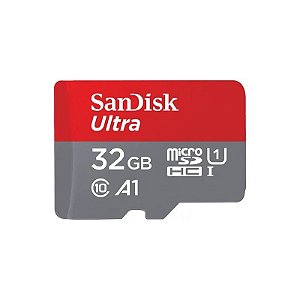Cartão de Memória Micro SD Sandisk Ultra 32GB 120MBS - SDSQUA4-032G-GN6MN