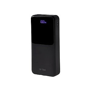 Carregador Portátil G-Tide Easy 2 20.000 Mah USB + USB-C - Preto