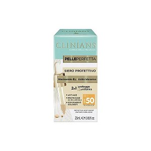 Sérum Facial Clinians Pelle Perfetta - Filtro Protetor - FPS 50 - 25ml
