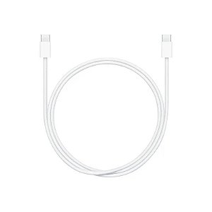 Cabo Apple MW493ZM/A - USB-C / USB-C - 1 Metro - Nylon Trançado - Branco