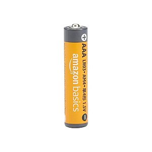 Pilhas Alcalinas Amazon Basics AAA - 36 Unidades