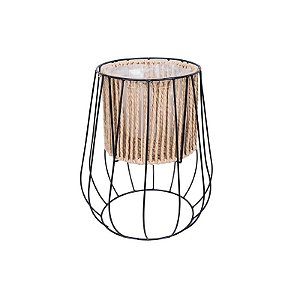 Vaso com Suporte de Metal 20.5x30cm