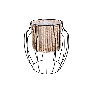Vaso com Suporte de Metal 19.5X30.5CM