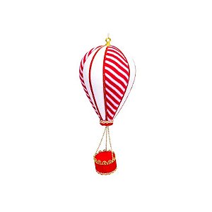 Enfeite de Natal Pendurado Balão Aerostático 42 CM